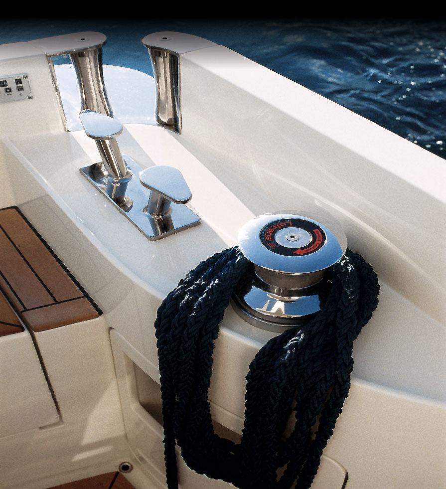 Dettaglio esterno yacht