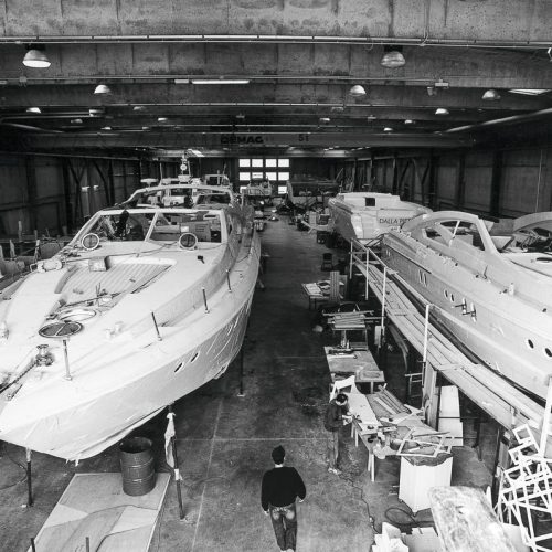 Foto storica capannone Dalla Pietà a Malcontenta , Venezia