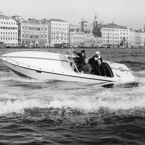 Foto storica Giuseppe Dalla Pietà con Manta